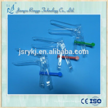 Gynecological examination disposable vaginal speculum French type